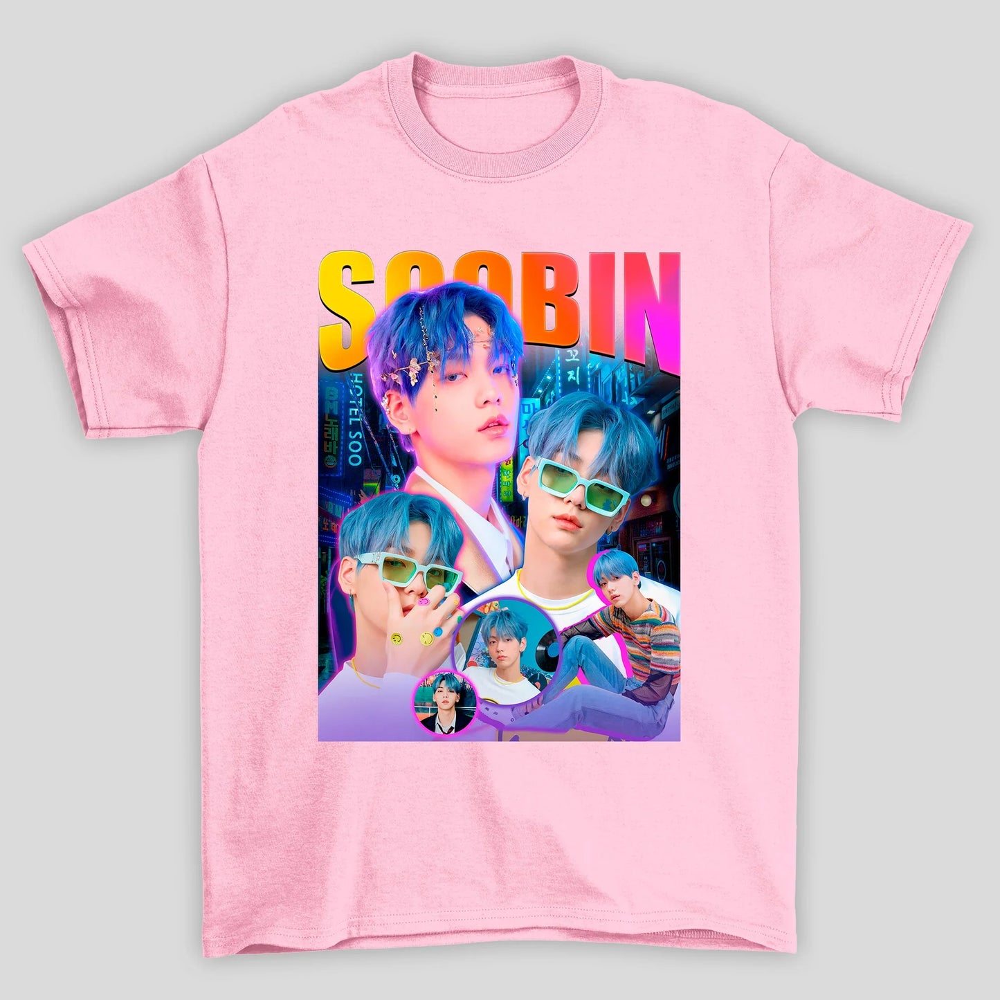 Camiseta Básica Txt Soobin Graphic