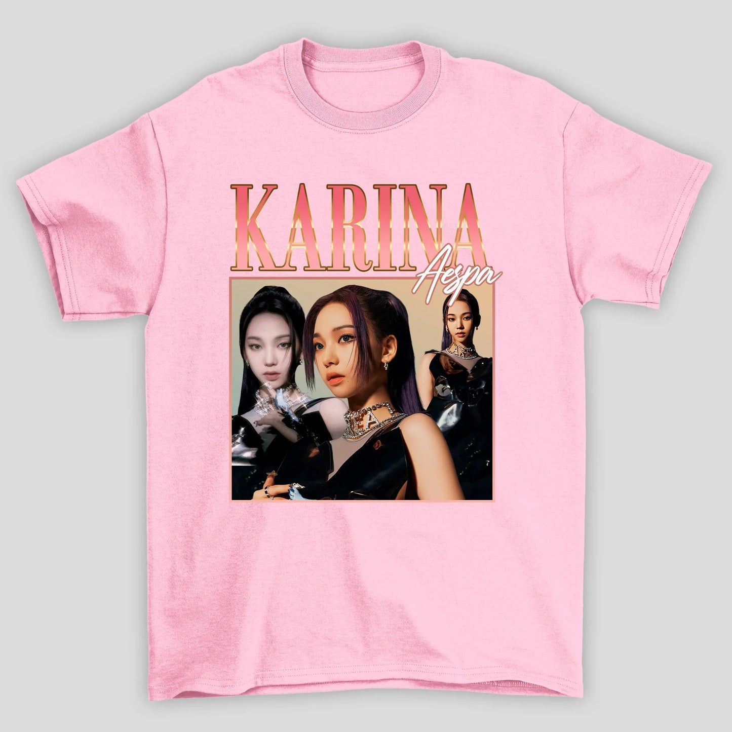 Camiseta Básica Aespa Karina Graphic