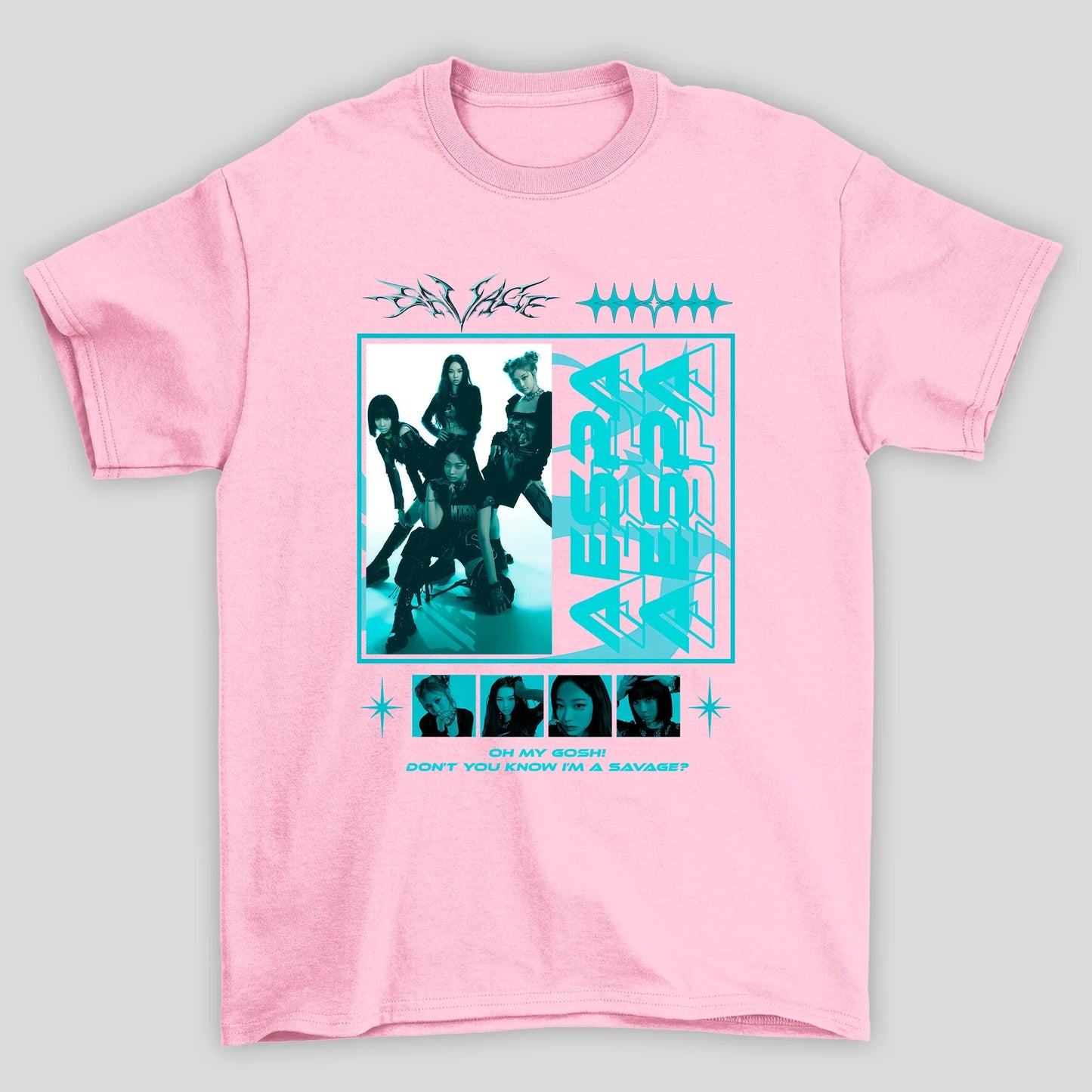 Camiseta Básica Aespa Savage