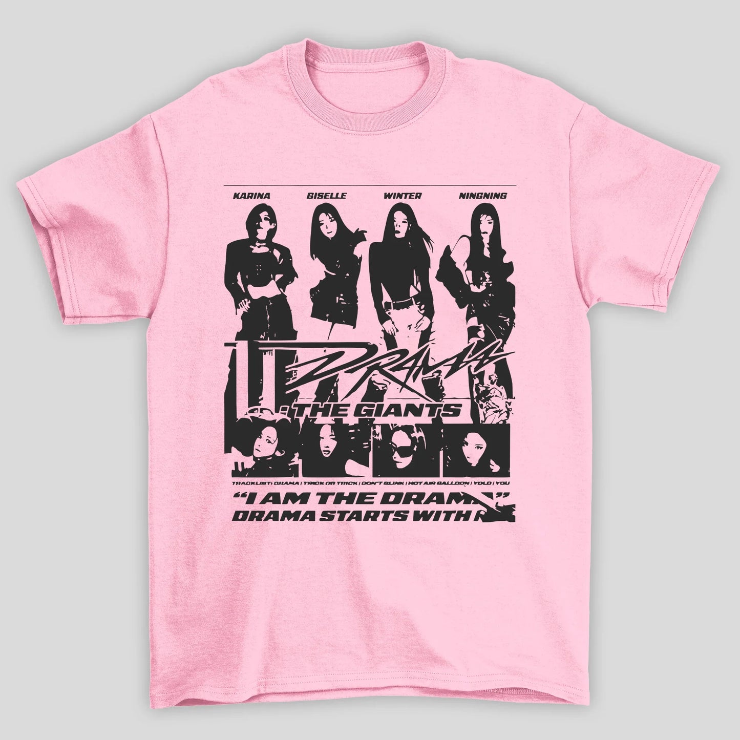 Camiseta Básica Aespa The Giants