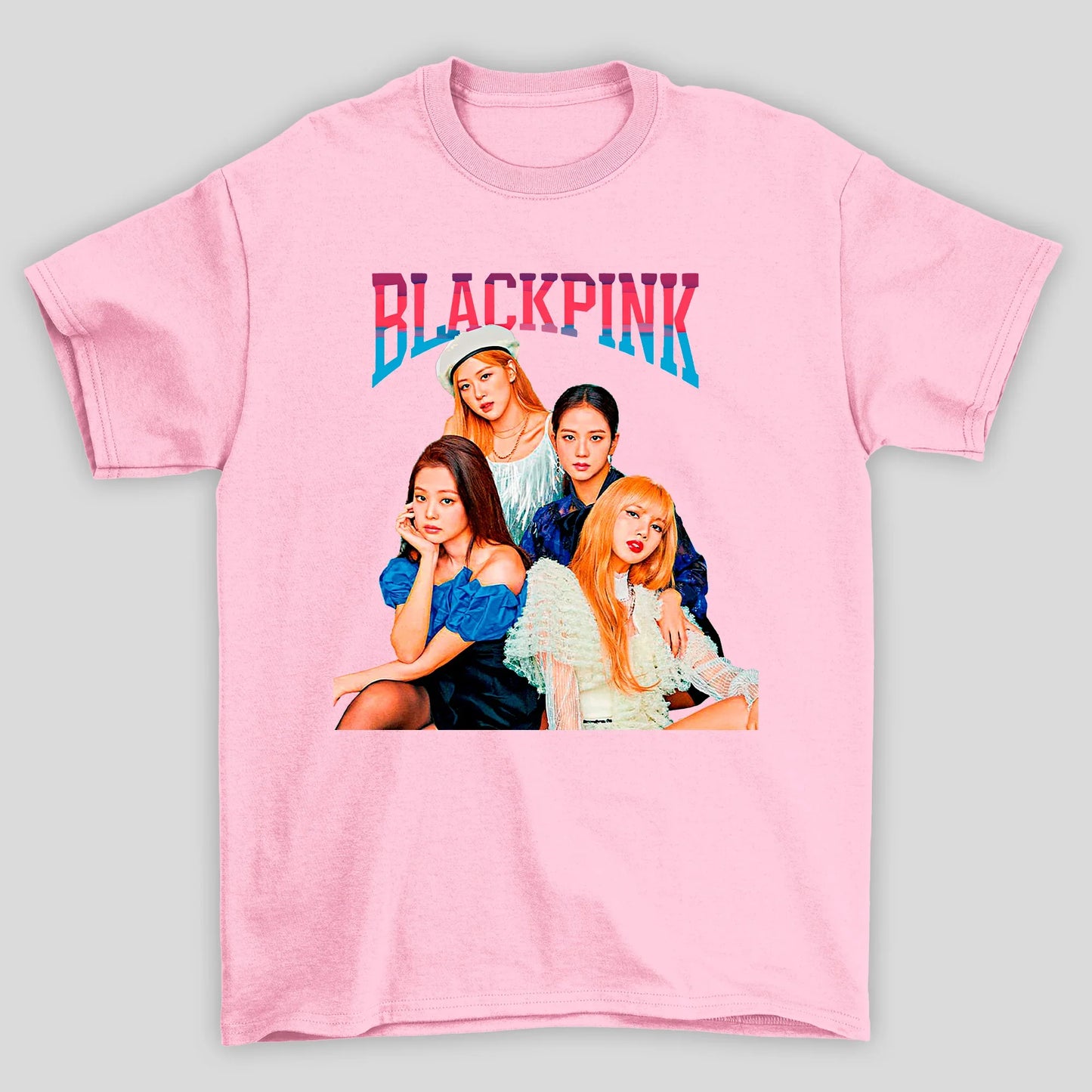Camiseta Básica Blackpink Grupo Kpop