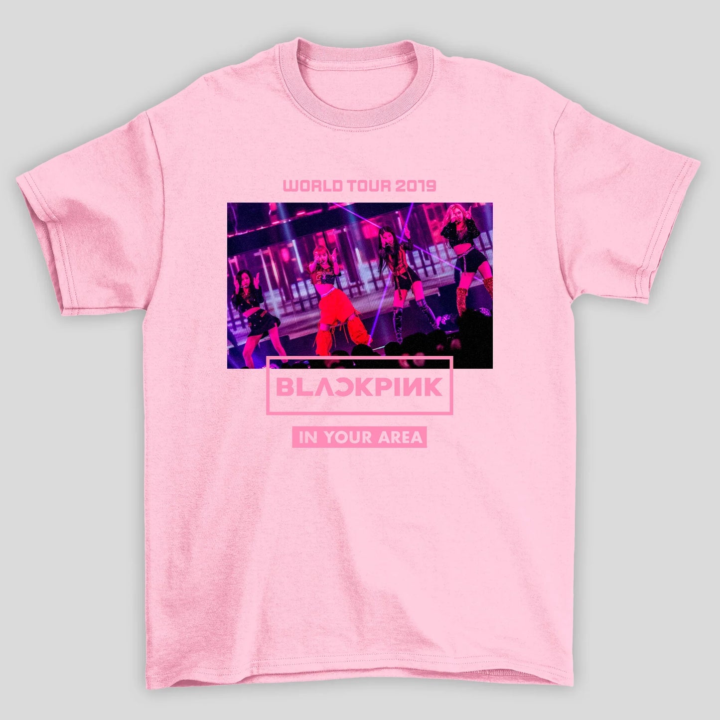 Camiseta Básica Blackpink In Your Area