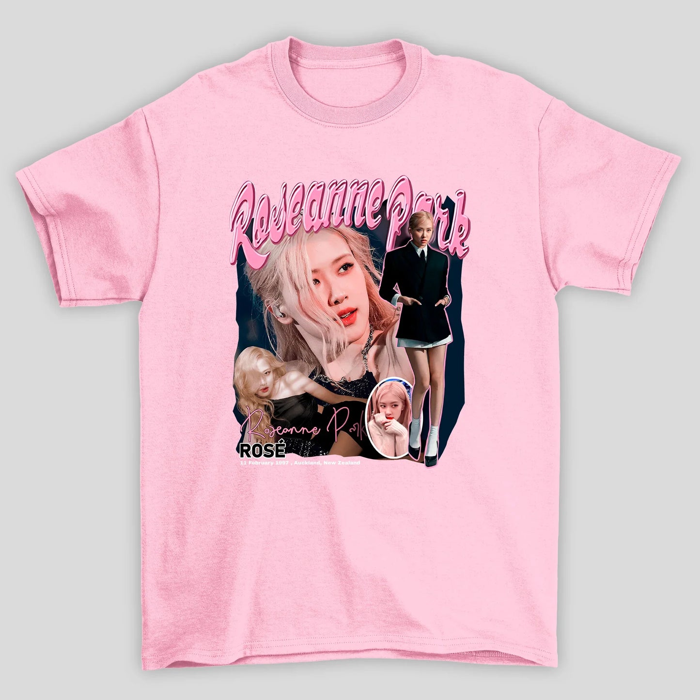 Camiseta Básica Blackpink Roseanne Park