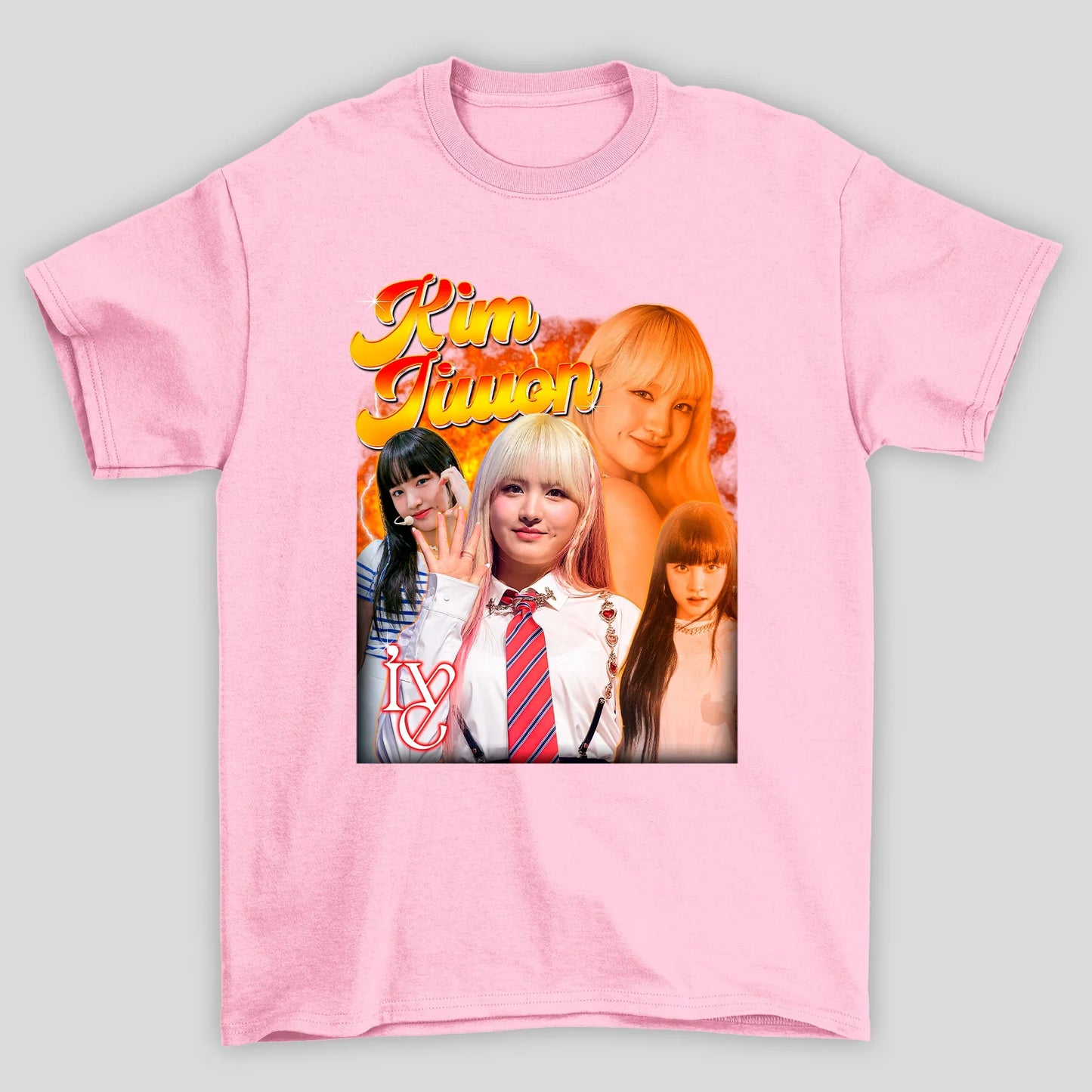 Camiseta Básica Ive Kim Jiwon