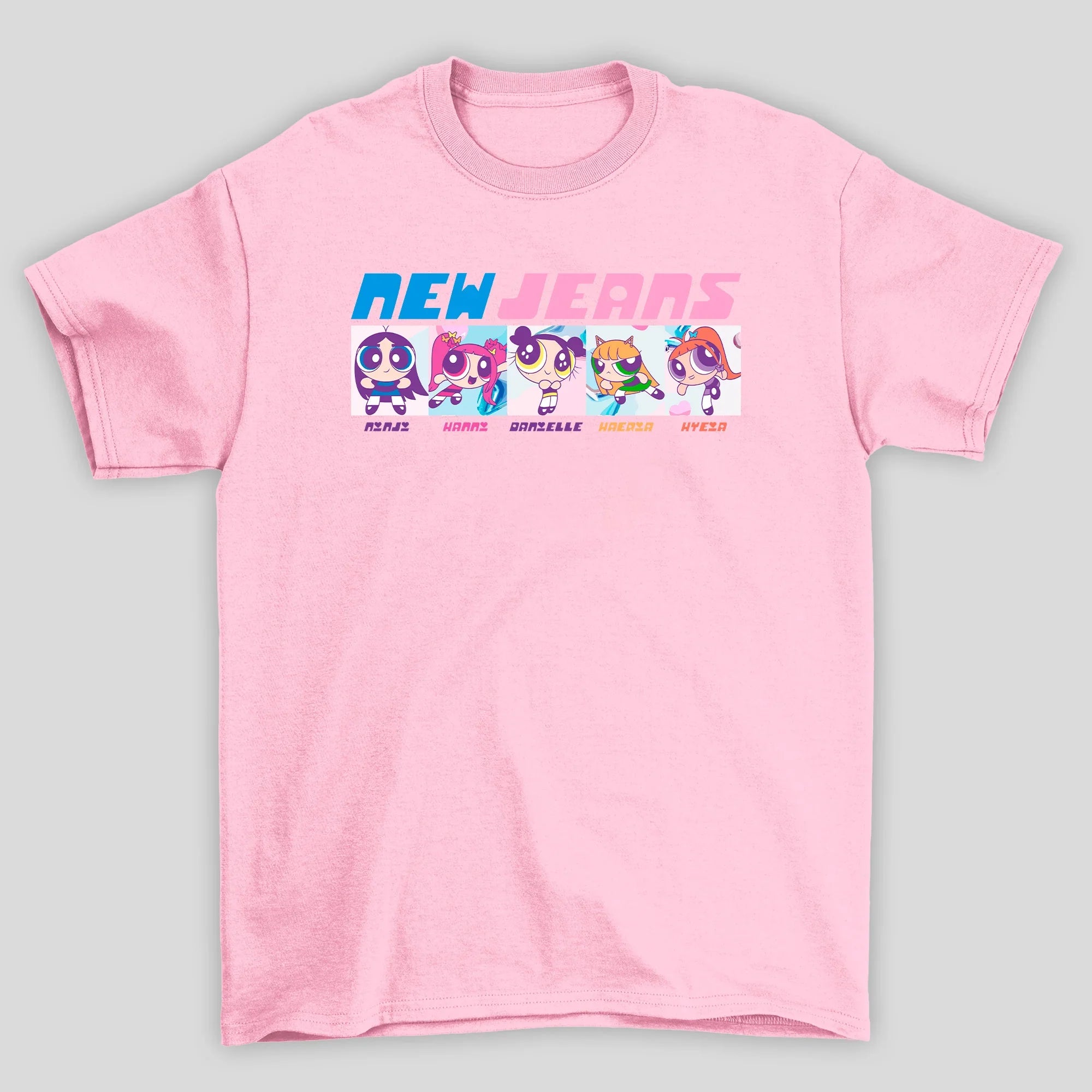 Camiseta Básica NewJeans Get Up Album – Saoko
