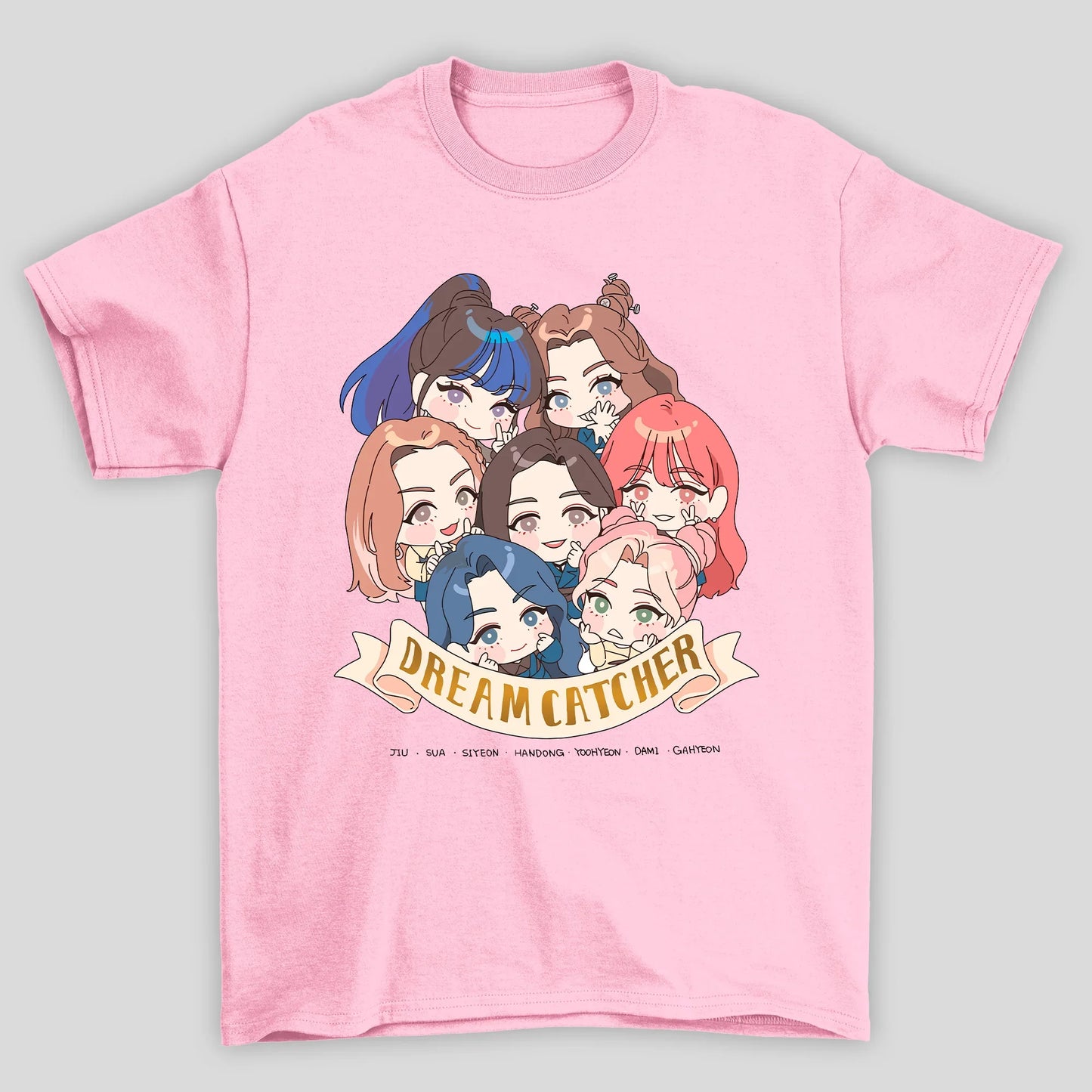 Camiseta Básica Dreamcatcher Chibi Style