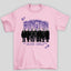 Camiseta Básica BTS Bangtan Integrantes Kpop-ROSA BEBE