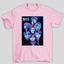 Camiseta Básica BTS Fotos- rosa bebe