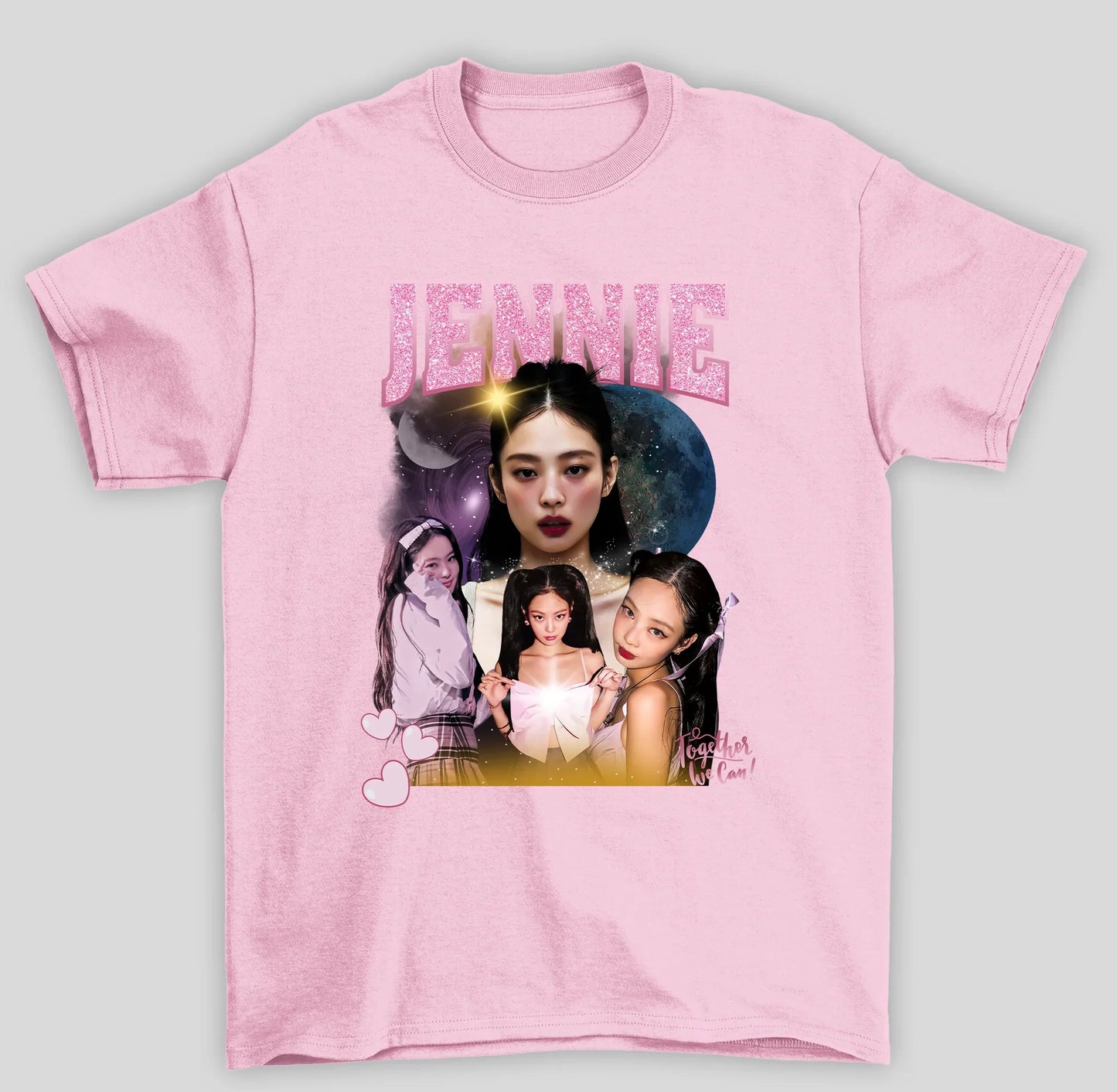 Camiseta Básica Jennie Together We Can