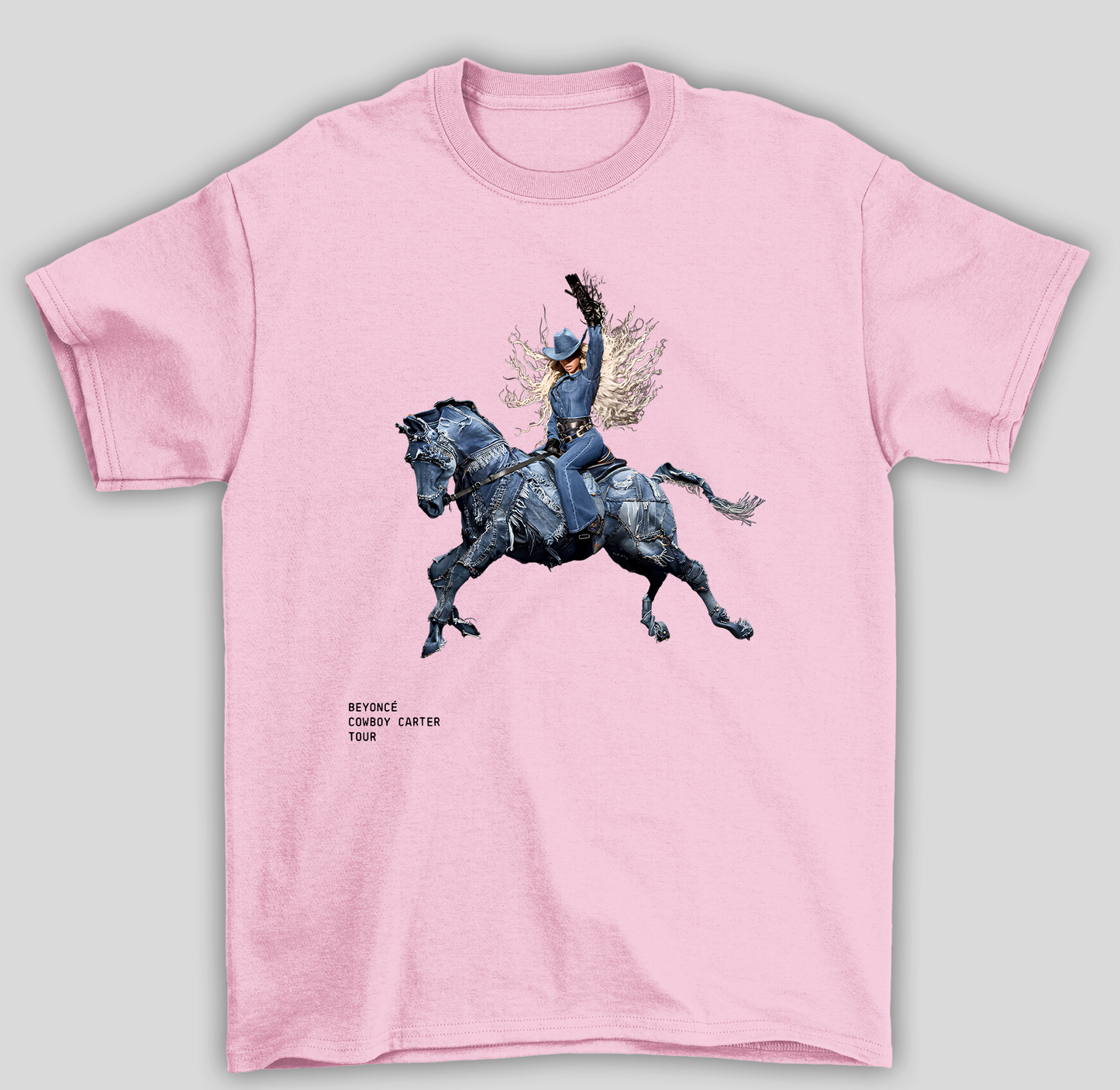 Camiseta Básica Beyonce Cowboy Carter Cavalo