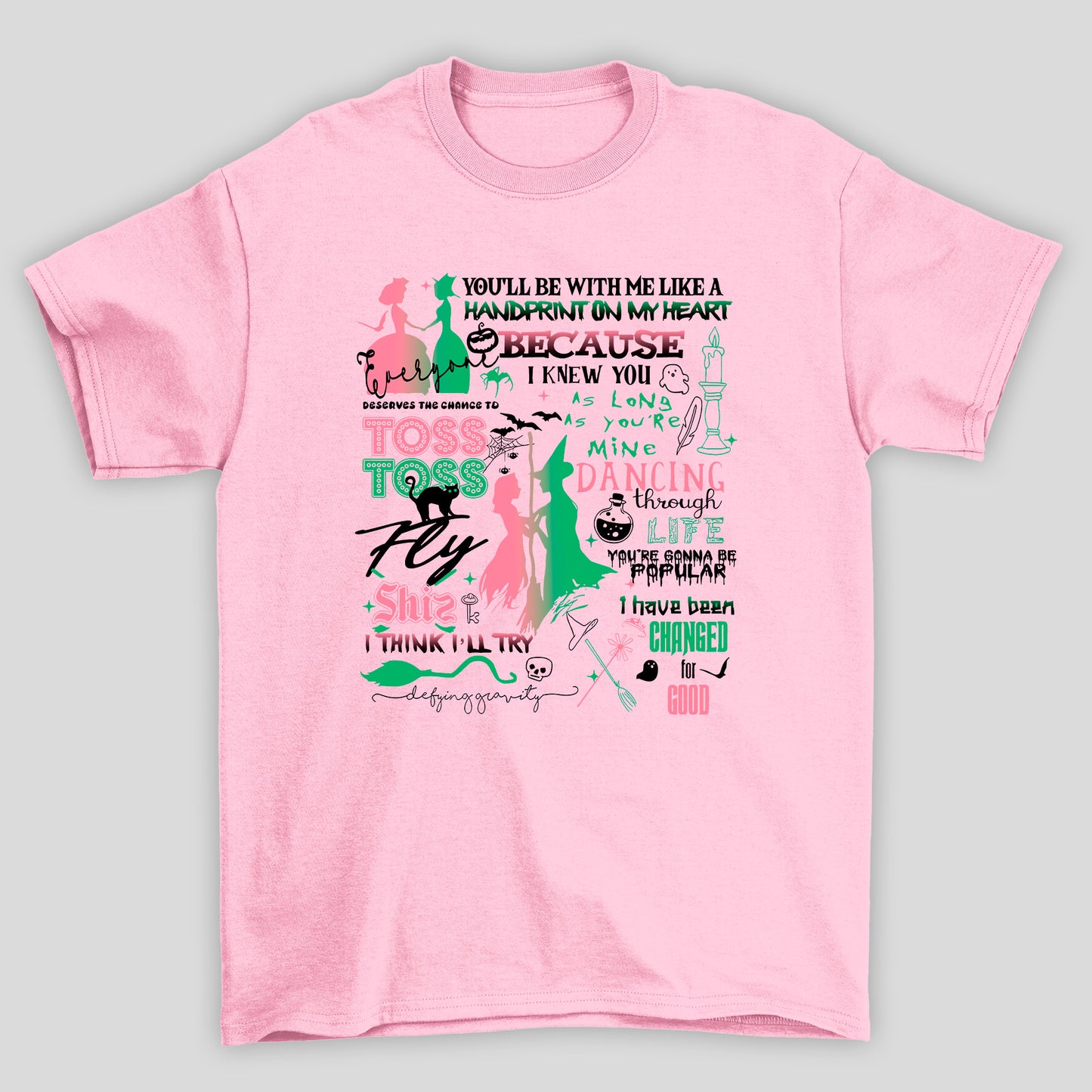 Camiseta Básica Wicked Letters