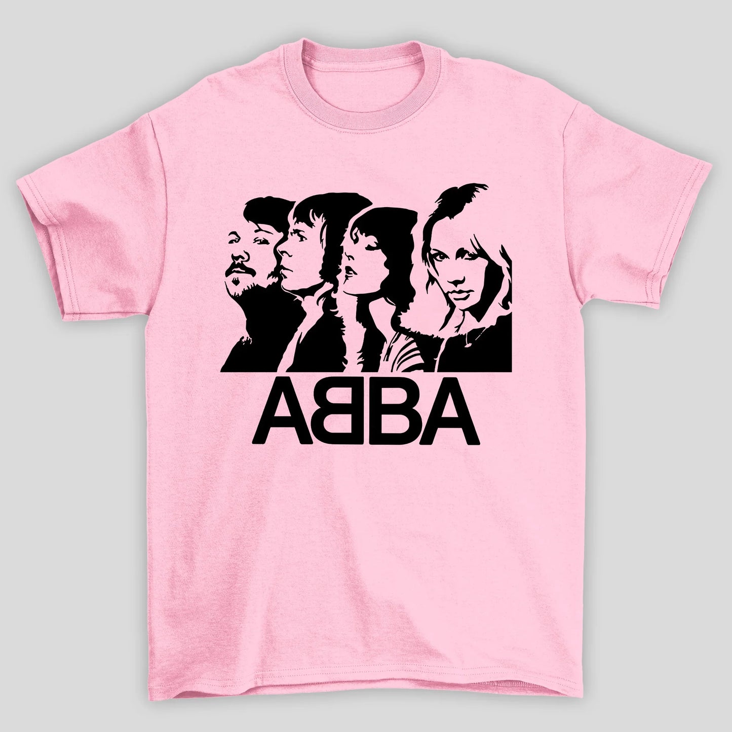 Camiseta Básica Abba Silhueta