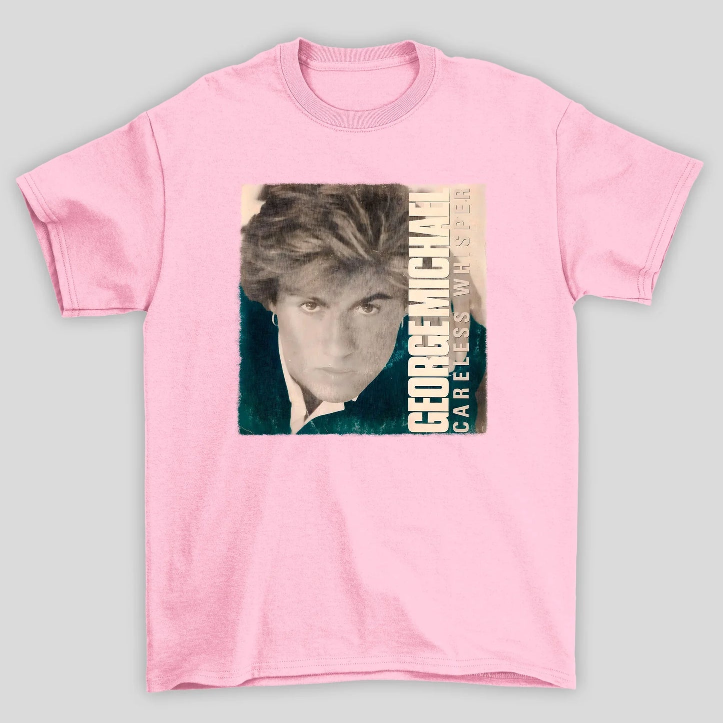 Camiseta Básica George Michael Capa Vinil Careless Whisper