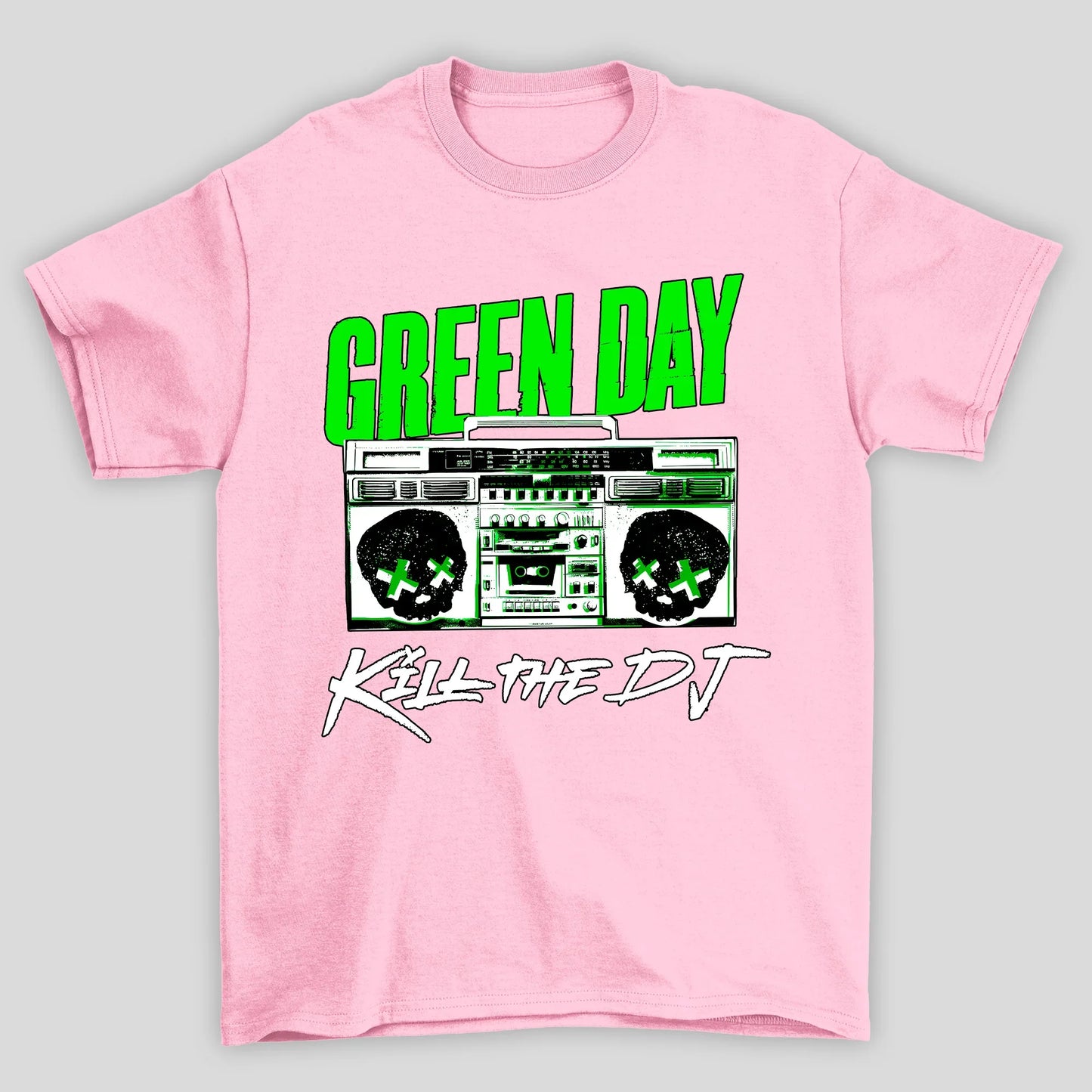 Camiseta Básica Kill The Dj Radio Green Day
