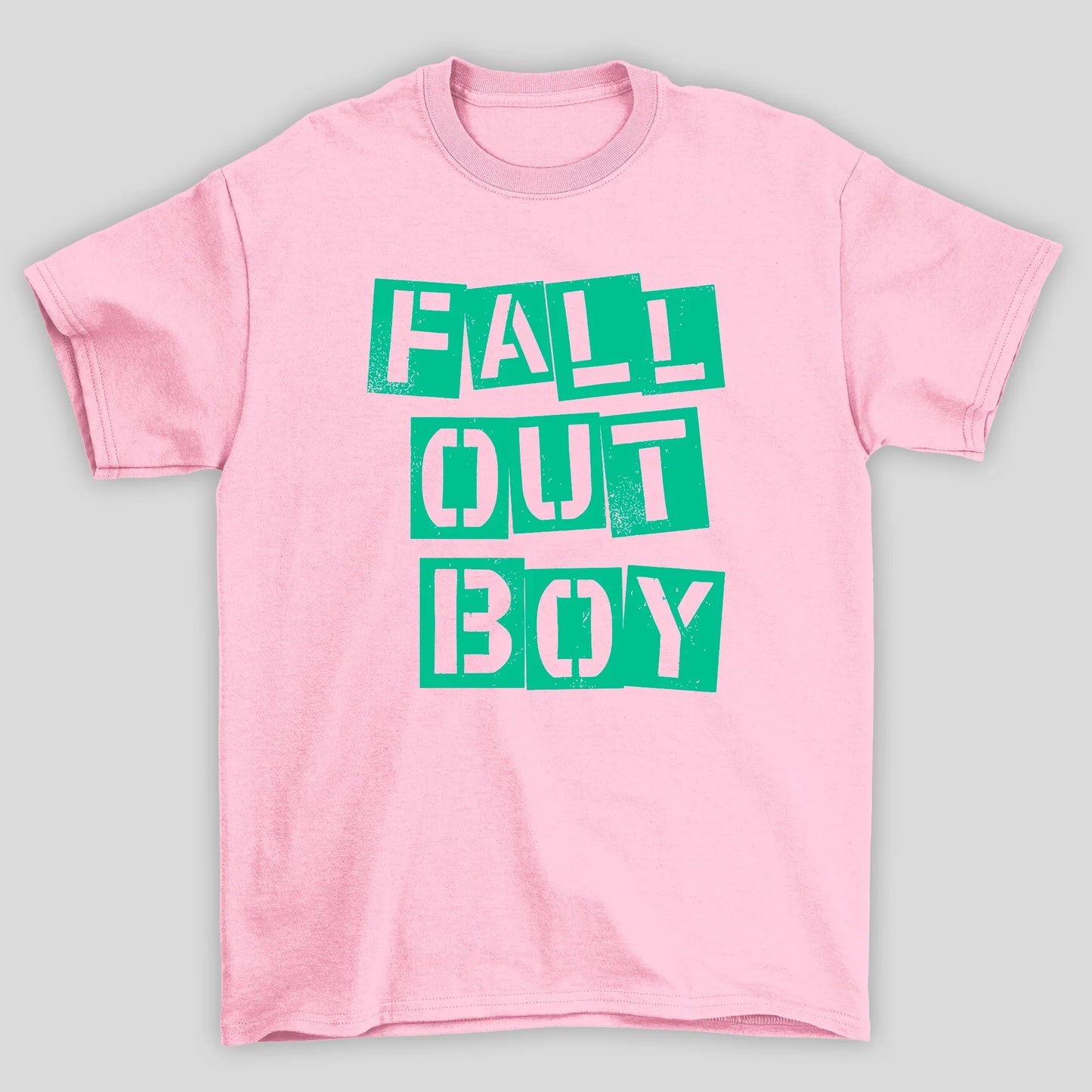Camiseta Básica  Verde Fall Out Boy