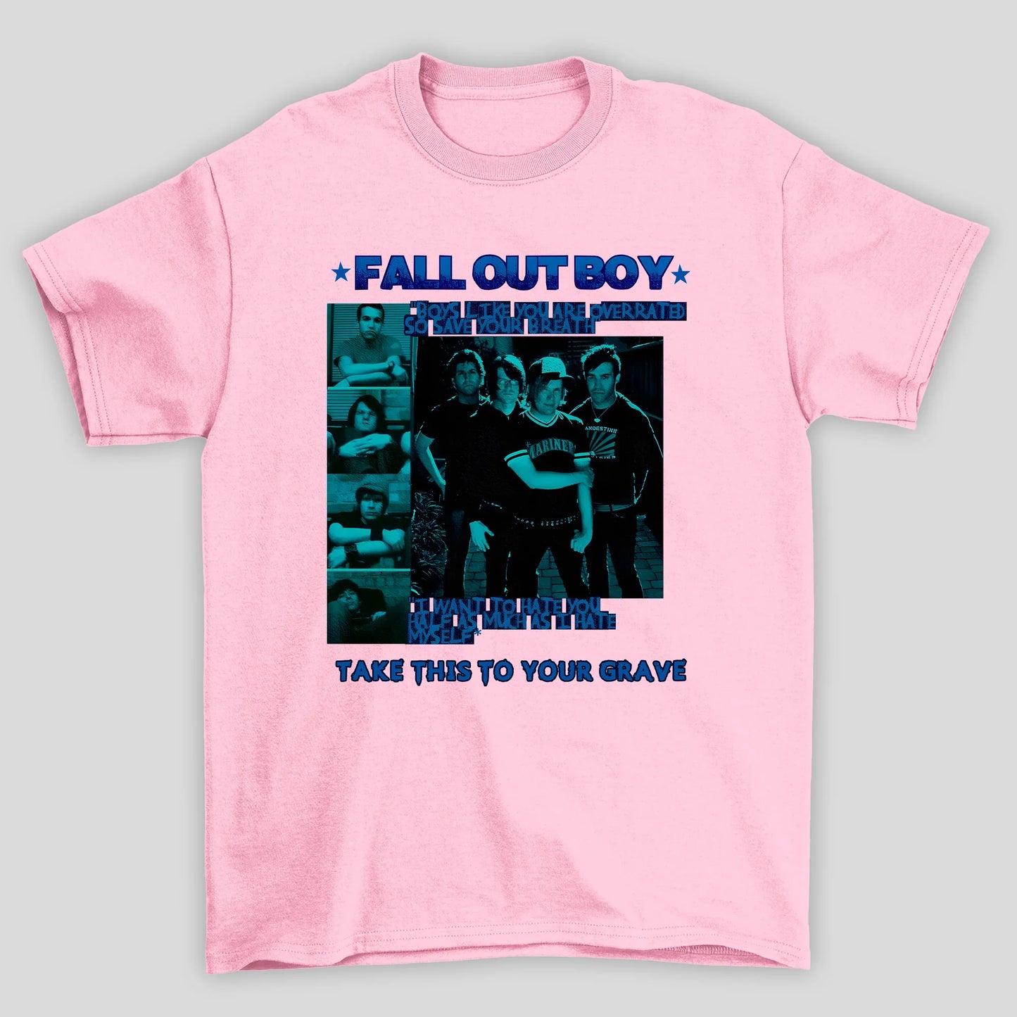 Camiseta Básica Take This To Your Grave Fall Out Boy