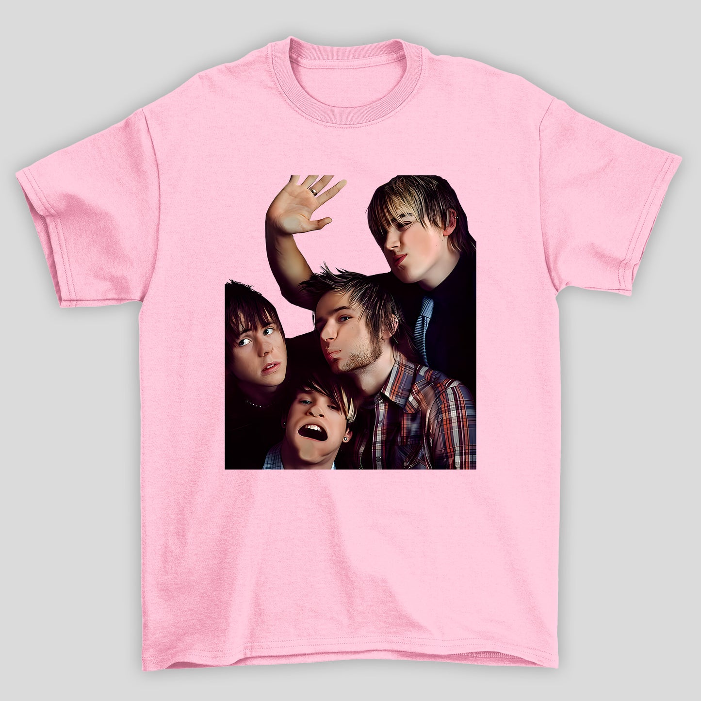 Camiseta Básica McFLY Integrantes Foto