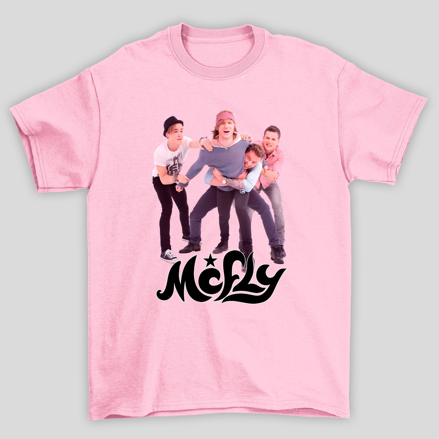 Camiseta Básica McFLY Integrantes Foto 2