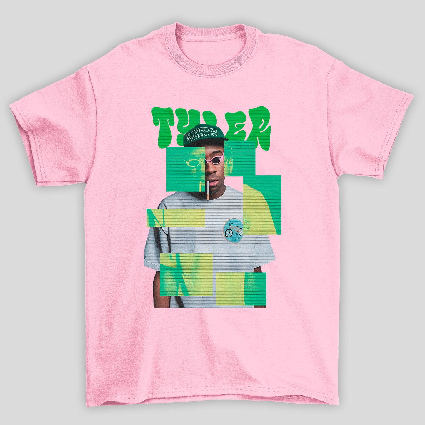 Camiseta Básica Tyler The Creator Glitch