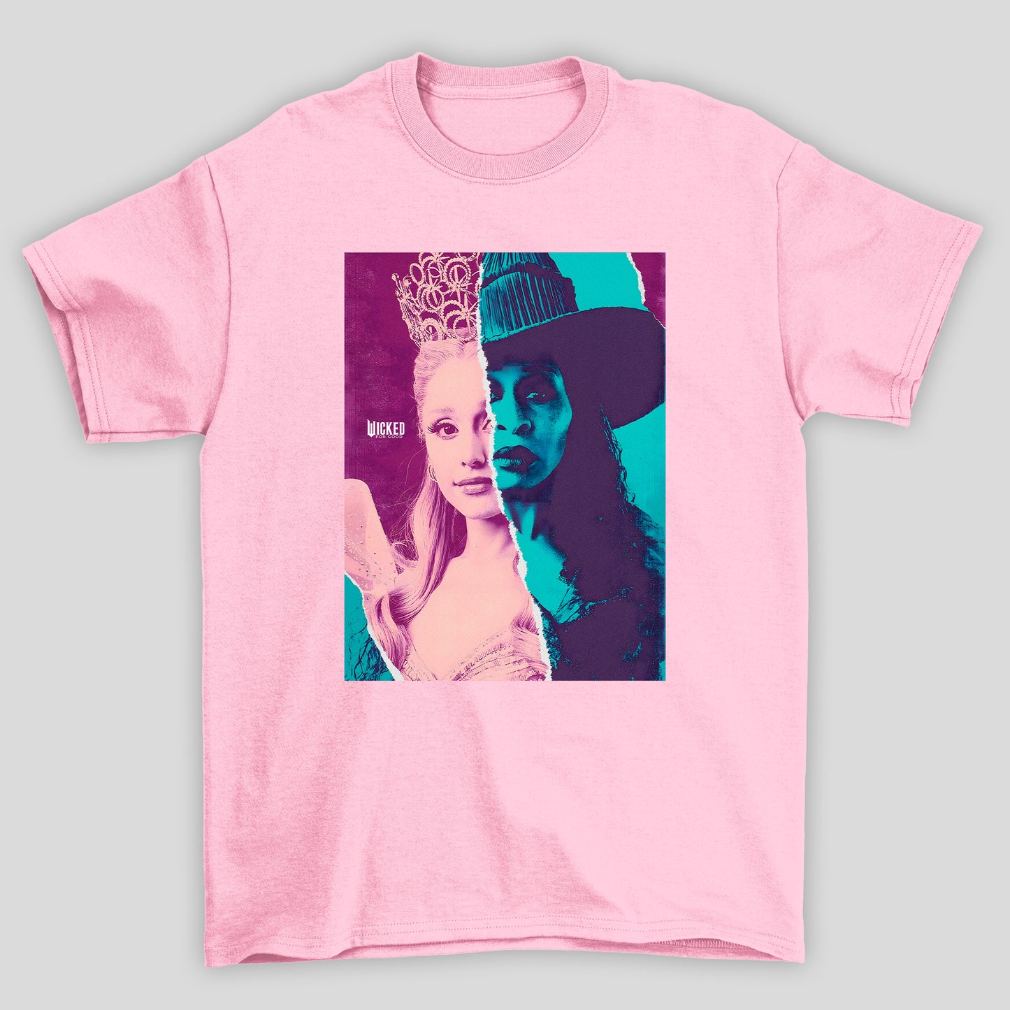 Camiseta Básica Wicked Bruxas Papel Rasgado