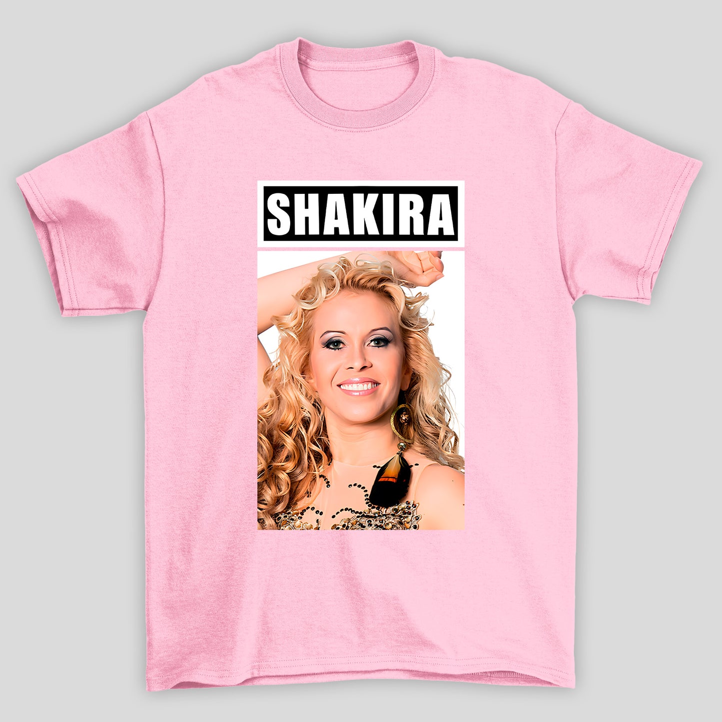 Camiseta Básica Shakira Meme