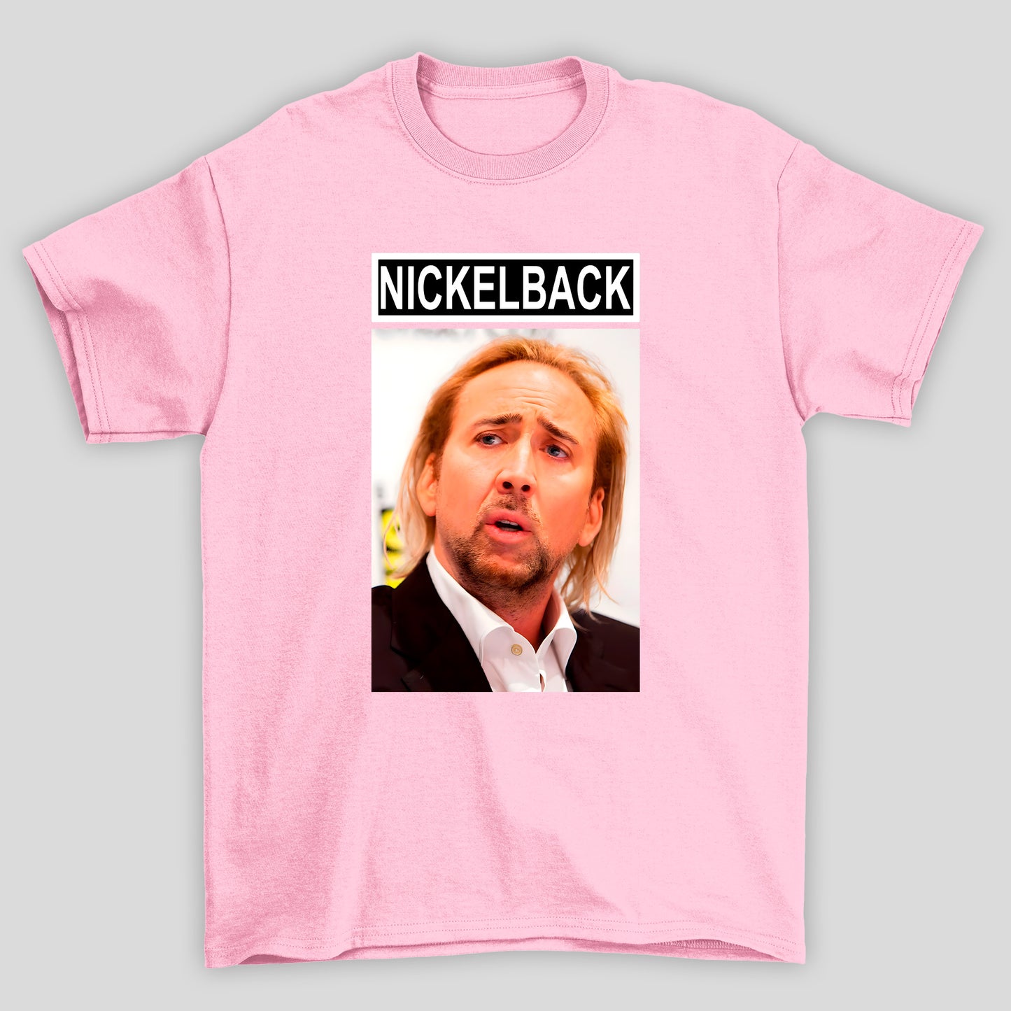 Camiseta Básica Nickelback Meme