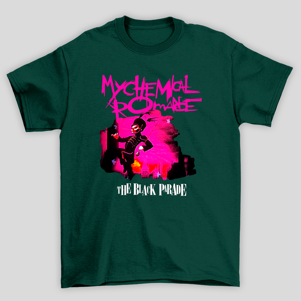 Camiseta Básica My Chemical Romance Black Parade Pink