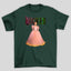 Camiseta Básica Ariana Grande Wicked- verde