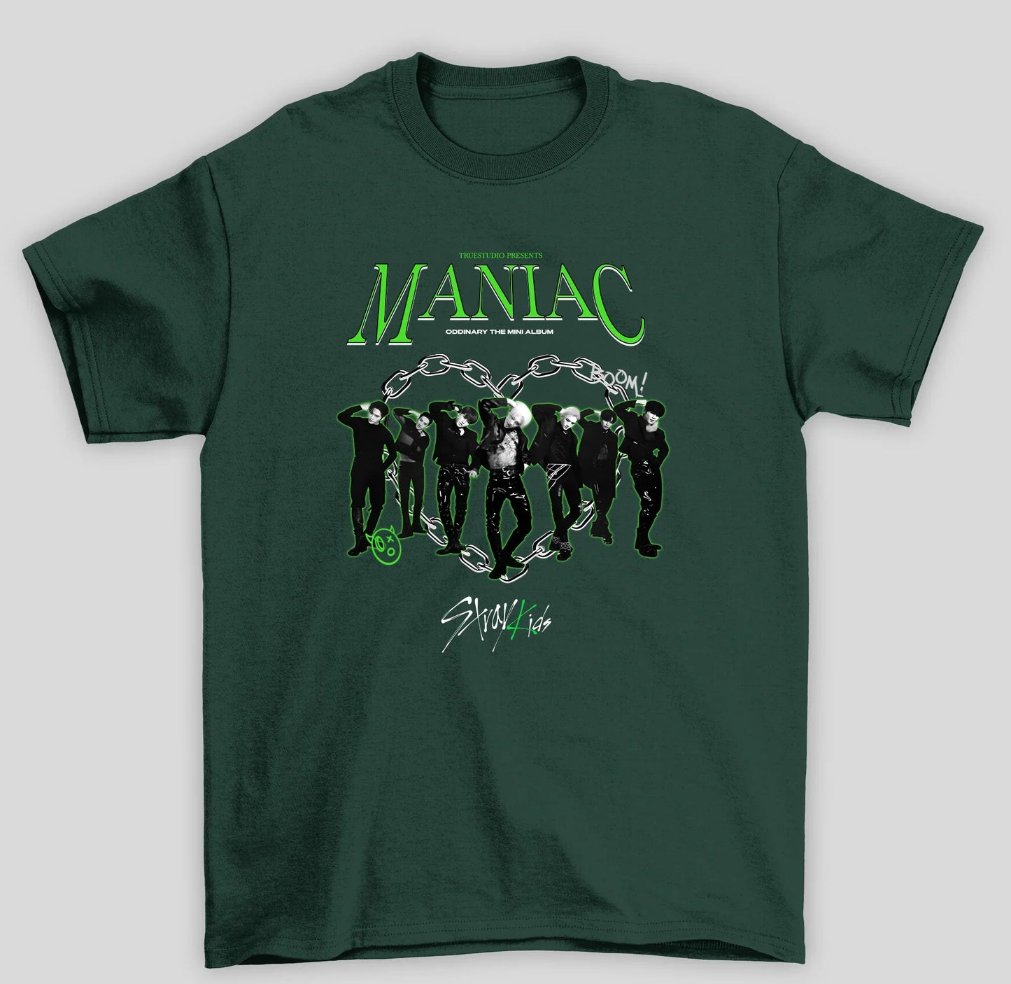 Camiseta Básica Stray Kids Maniac