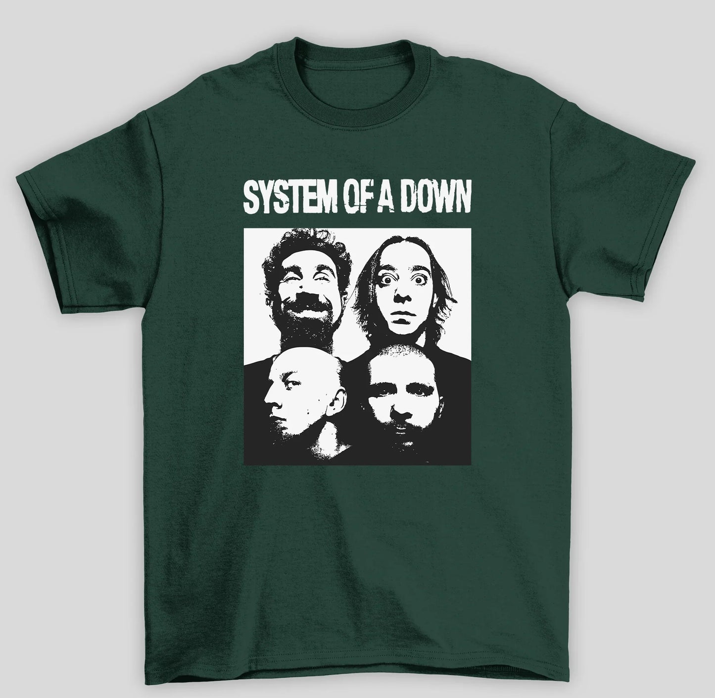 Camiseta Básica System Of A Down Band