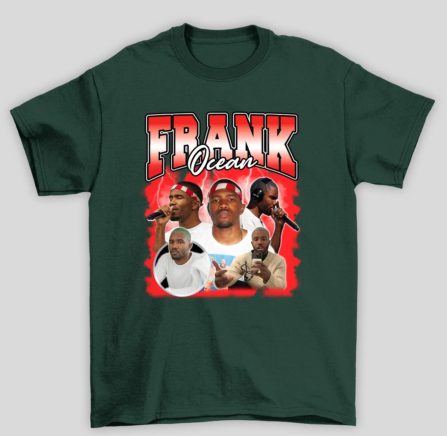 Camiseta Básica Frank Ocean Collage