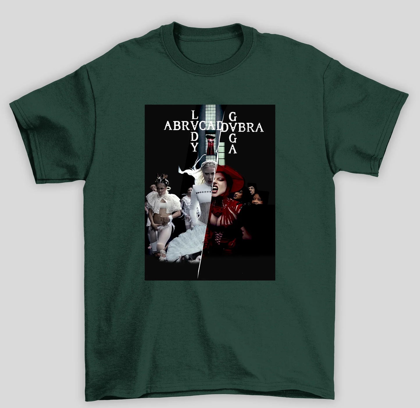 Camiseta Básica Lady Gaga Abracadabra MV
