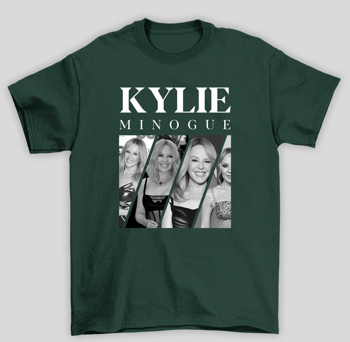 Camiseta Básica Kylie Minogue B&W