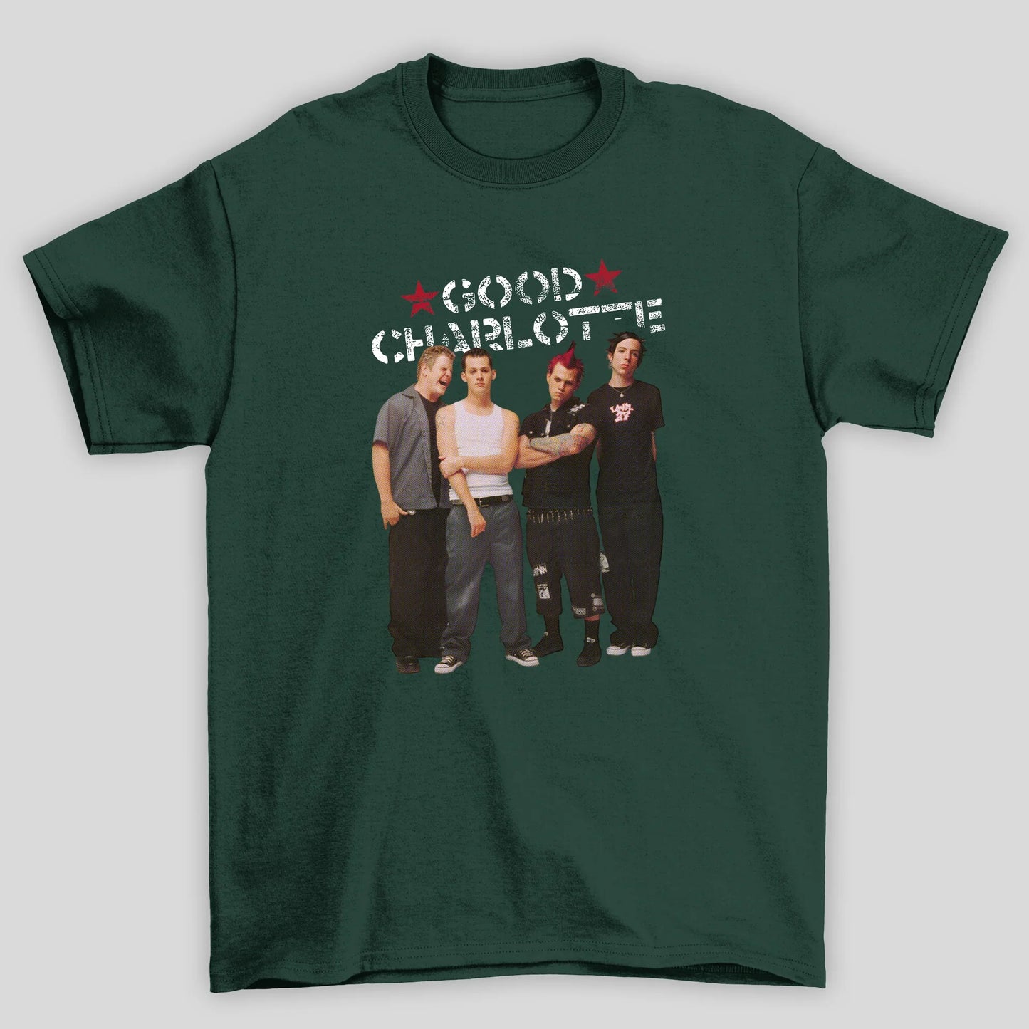 Camiseta Básica Good Charlotte Banda