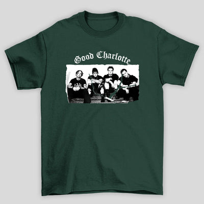 Camiseta Básica Good Charlotte Torn Photo