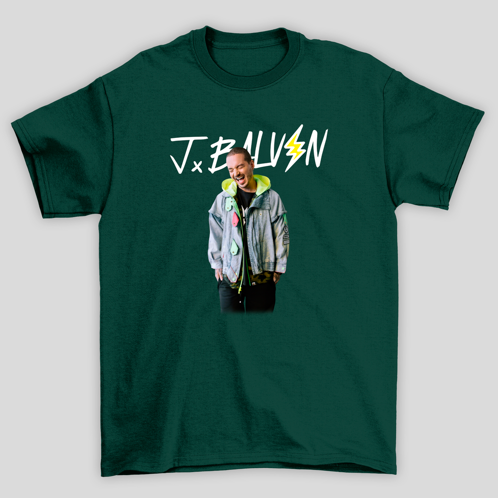 Camiseta Básica J Balvin Smilling