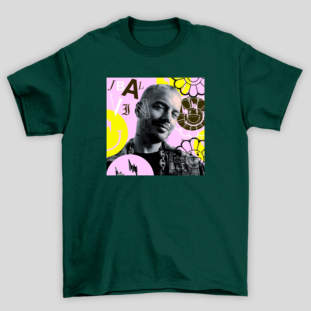 Camiseta Básica J Balvin Graphic