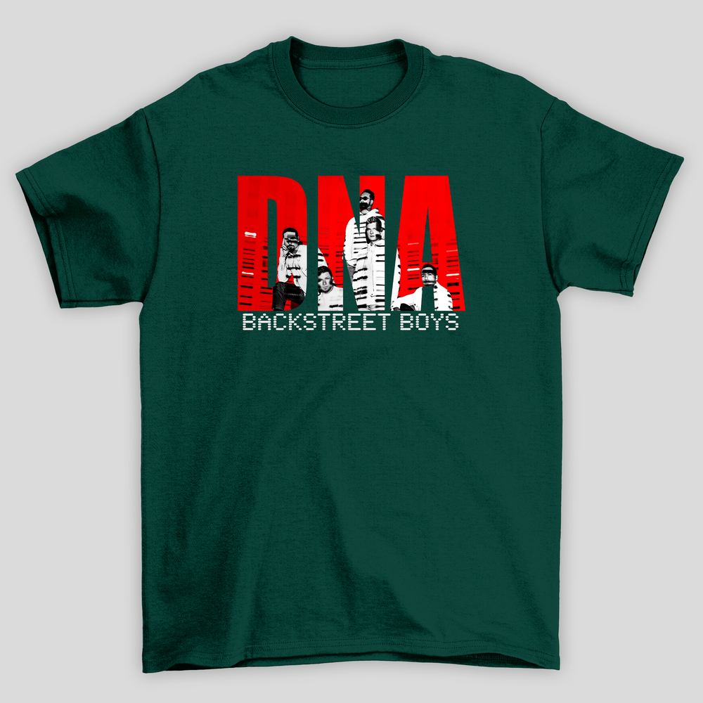Camiseta Básica Backstreet Boys DNA