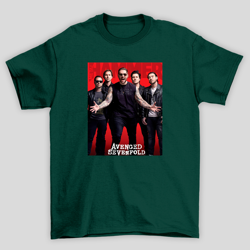 Camiseta Básica Avenged Sevenfold Metal Hammer