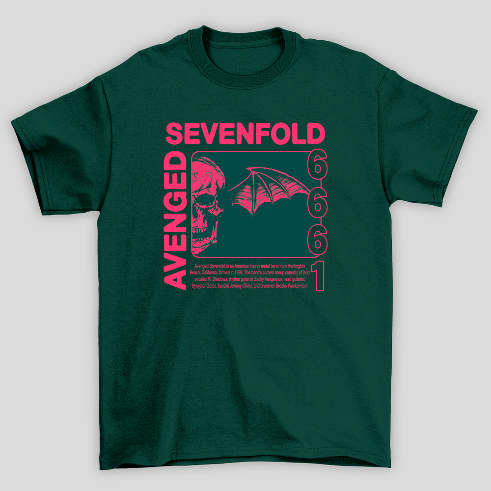 Camiseta Básica Avenged Sevenfold 661