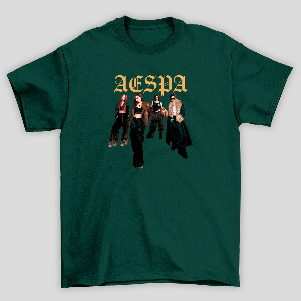 Camiseta Básica Aespa Dirty Work Concept