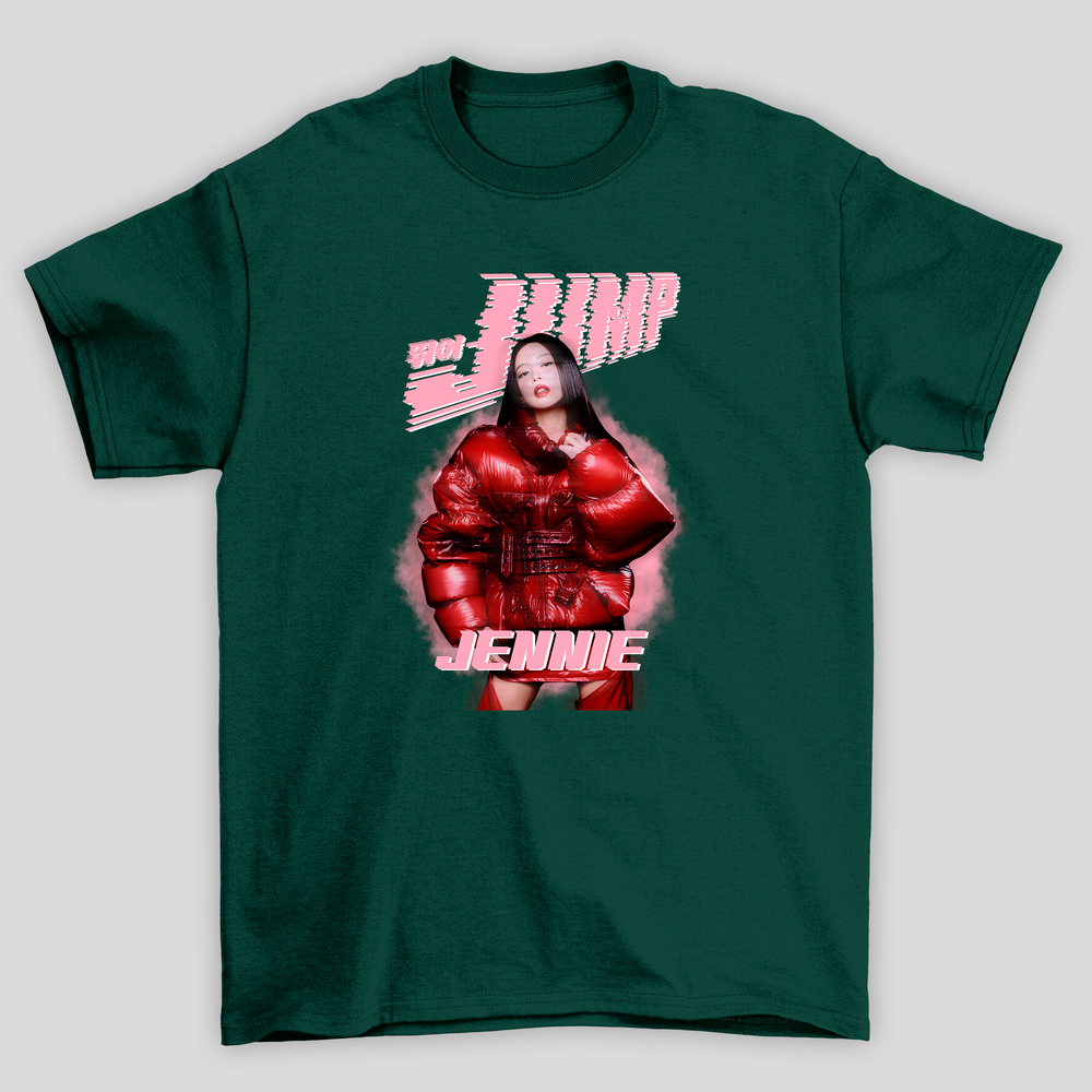 Camiseta Básica Blackpink Jump Jennie – Saoko Camiseta Básica Blackpink Jump Jennie – Saoko