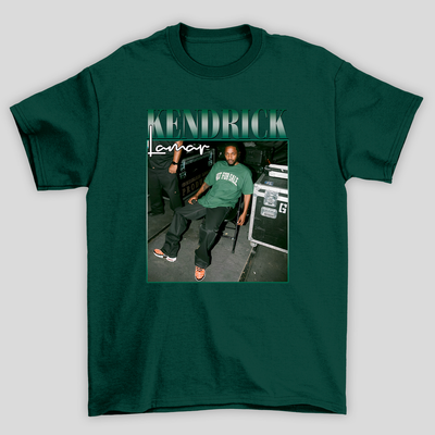 Camiseta Básica Kendrick Lamar Retro