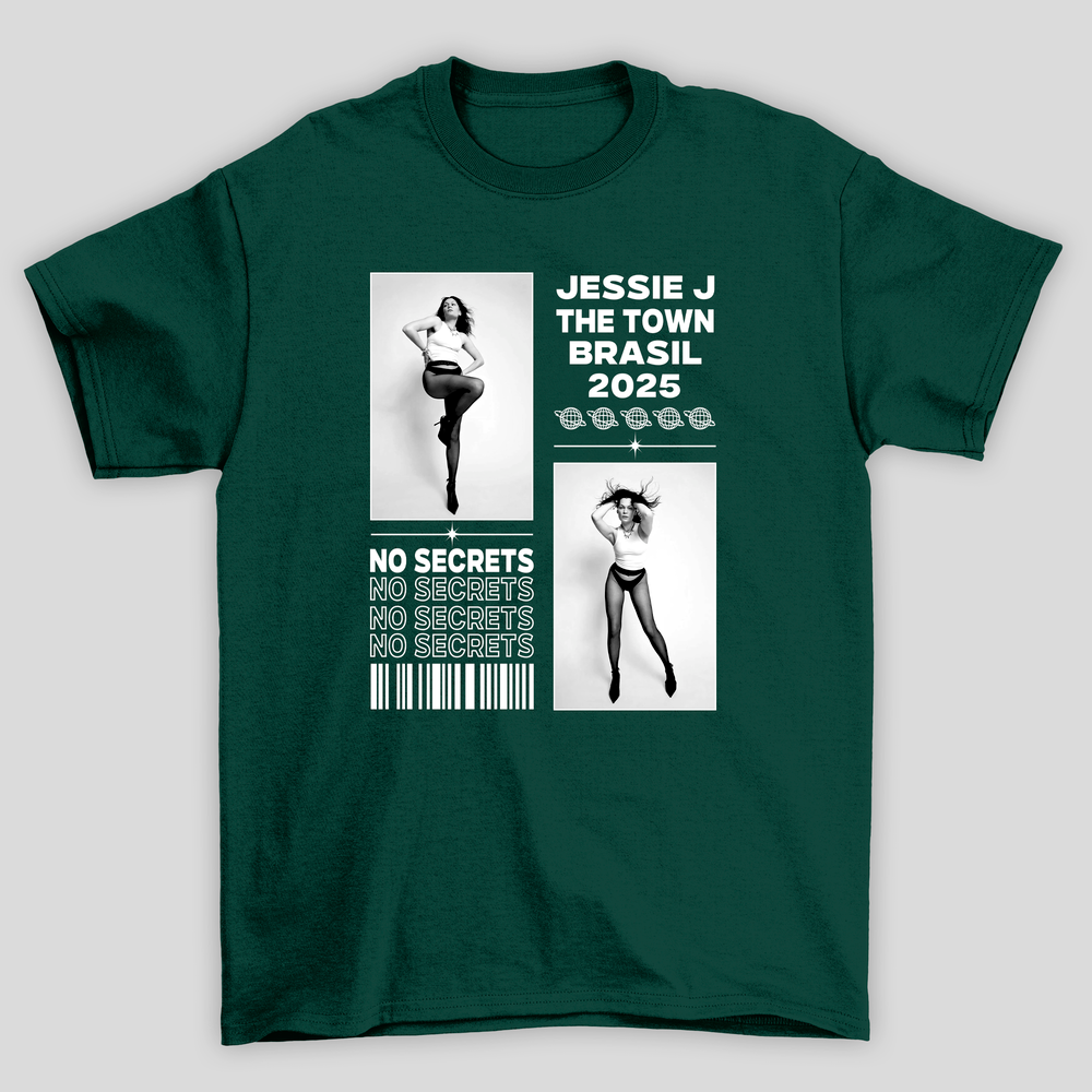 Camiseta Básica Jessie J. The Town No Secrets