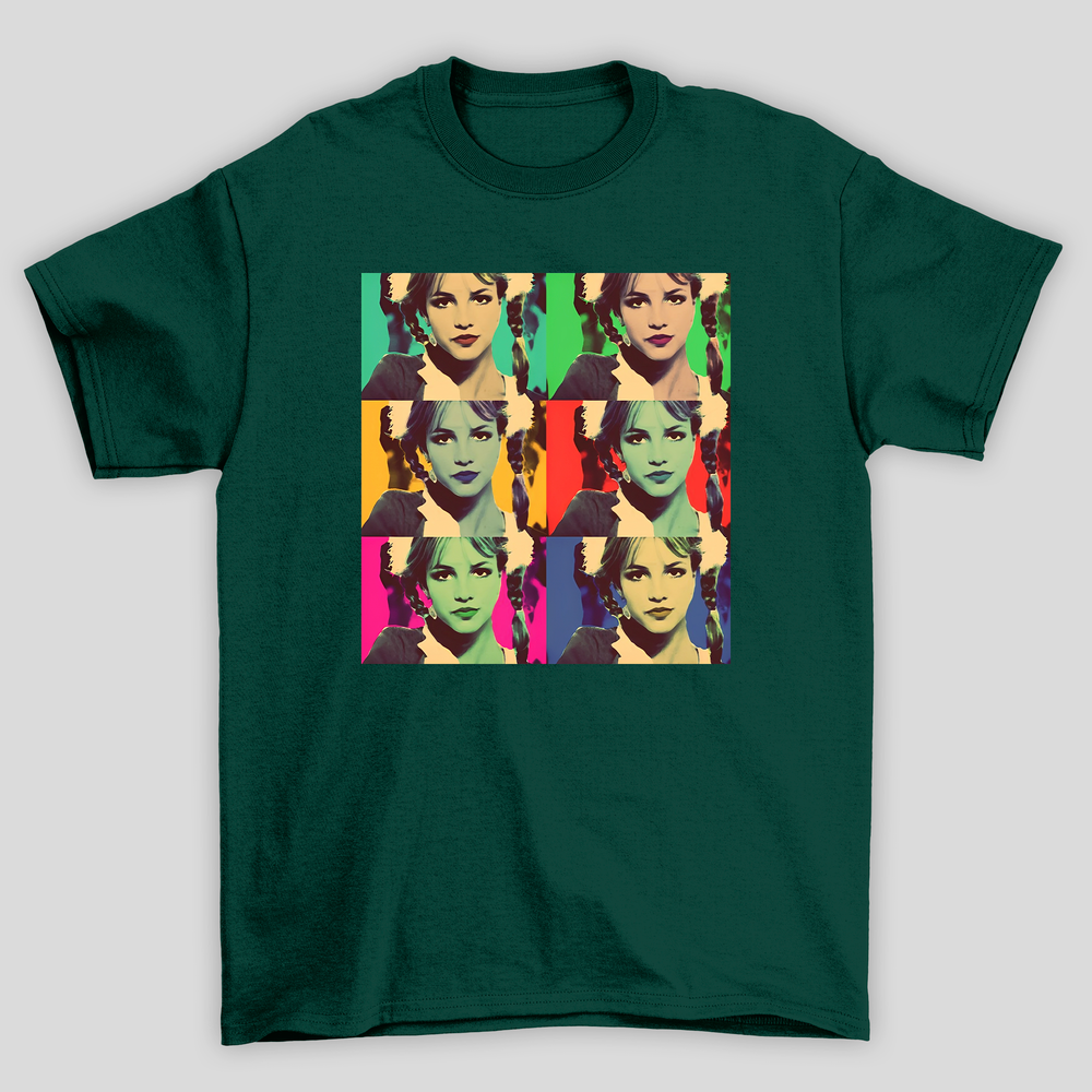 Camiseta Básica Britney Spears Baby One More Time Pop Art