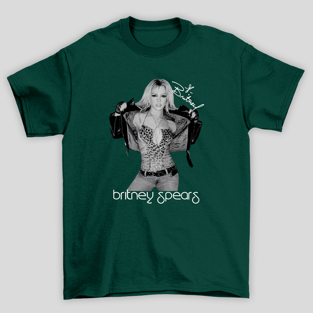 Camiseta Básica Britney Spears Signature
