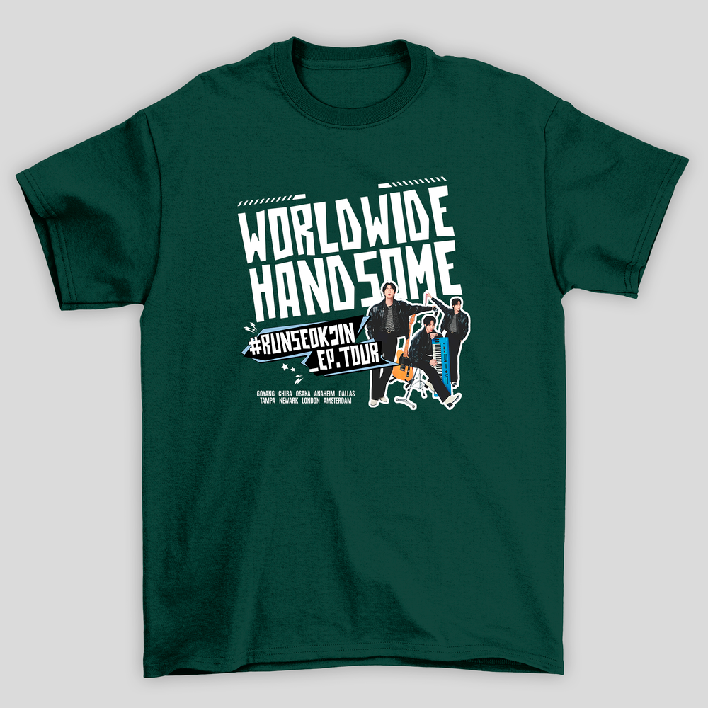 Camiseta Basica BTS Jin Worldwide Handsome