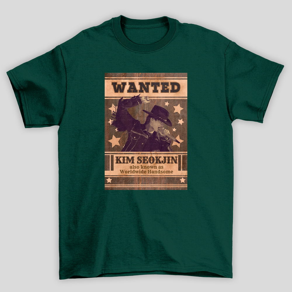 Camiseta Básica BTS Wanted