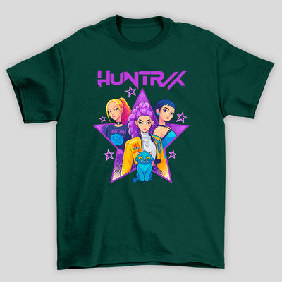 Camiseta Básica Kpop Demon Hunters Huntrix
