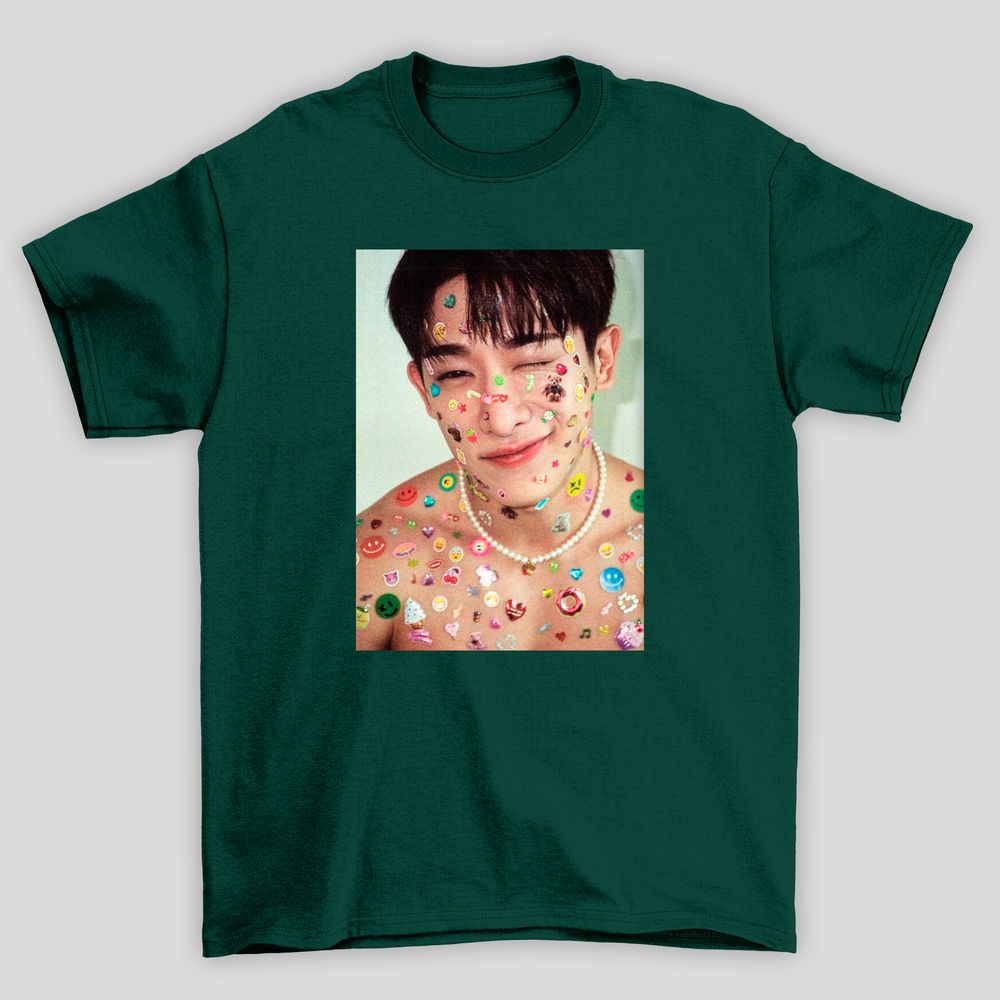 Camiseta Básica Wonho Cute